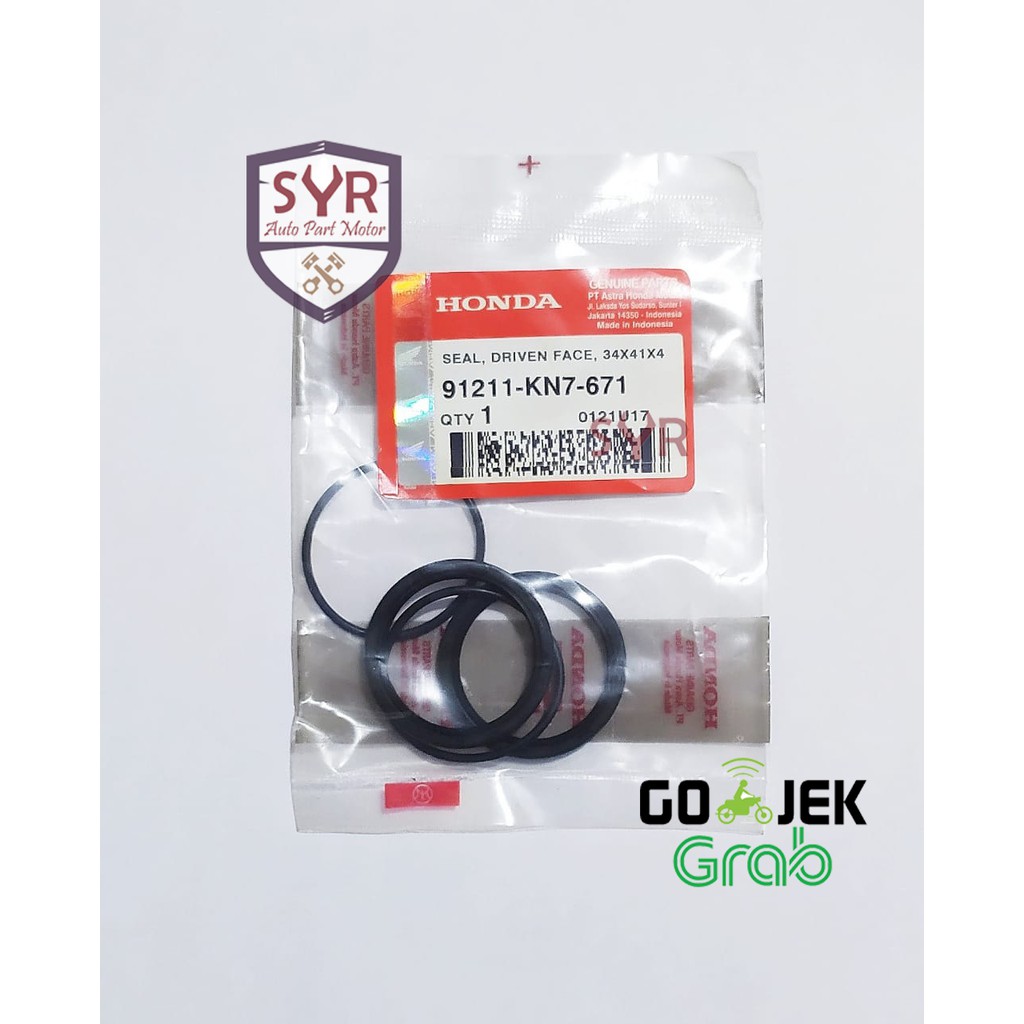 Sil Oil Seal Pully Oring CVT Beat Pop ESP Vario110 125 150 34x41x4 KN7