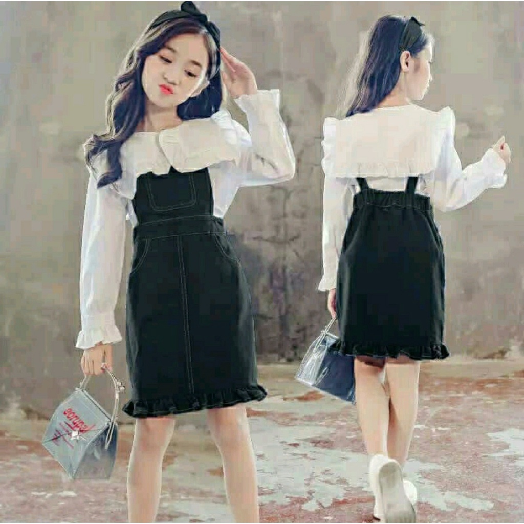 (COD) ImmoShop15 Set Missy Jeans / Pakaian Anak Perempuan / Setelan Anak Perempuan / Setelan Anak - Anak