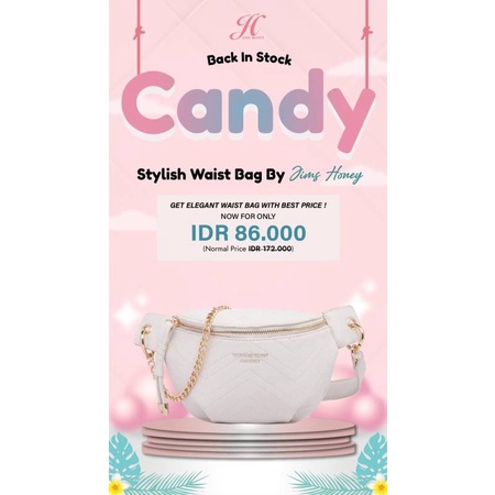 CANDY WAIST BAG JIMS HONEY