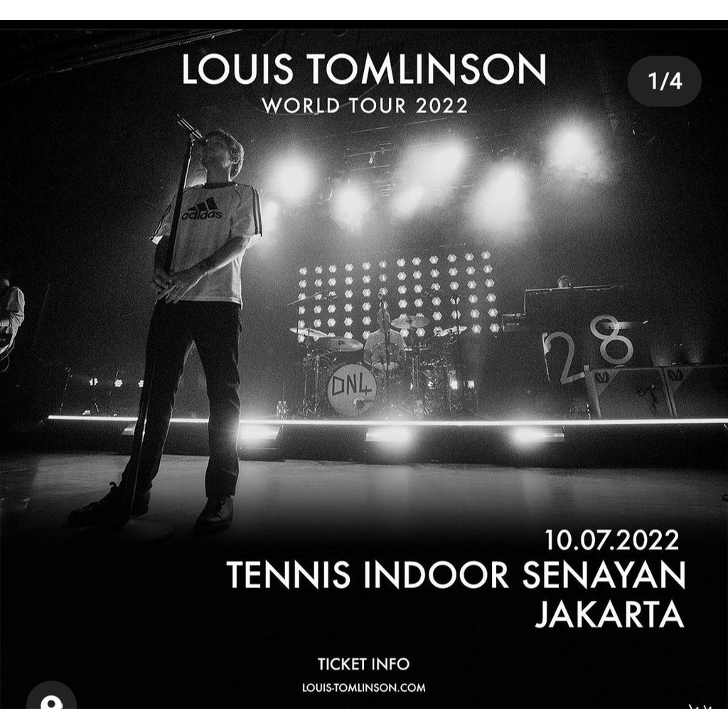 Tiket Festival Louis Tomlinson Jakarta