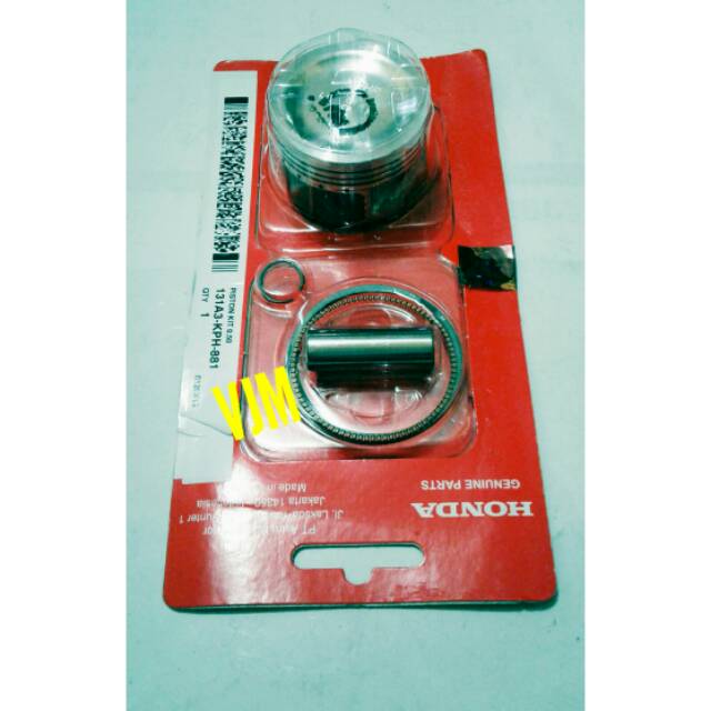 PISTON SEHER KIT SUPRA X125 KARISMA KIRANA SUPRA X125 INJEK ORIGINAL AHM