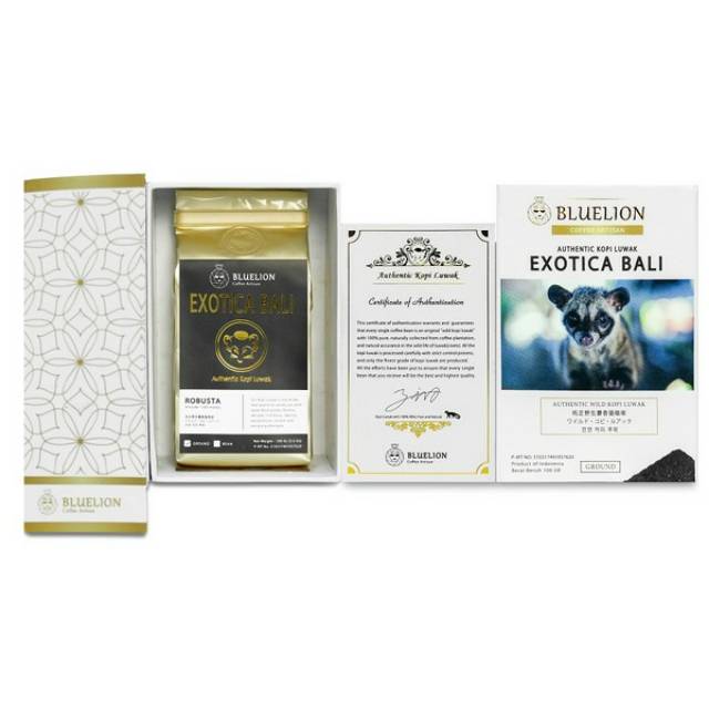 

Kopi Luwak Robusta Bali King Terbaik Per 100gram perbox biji