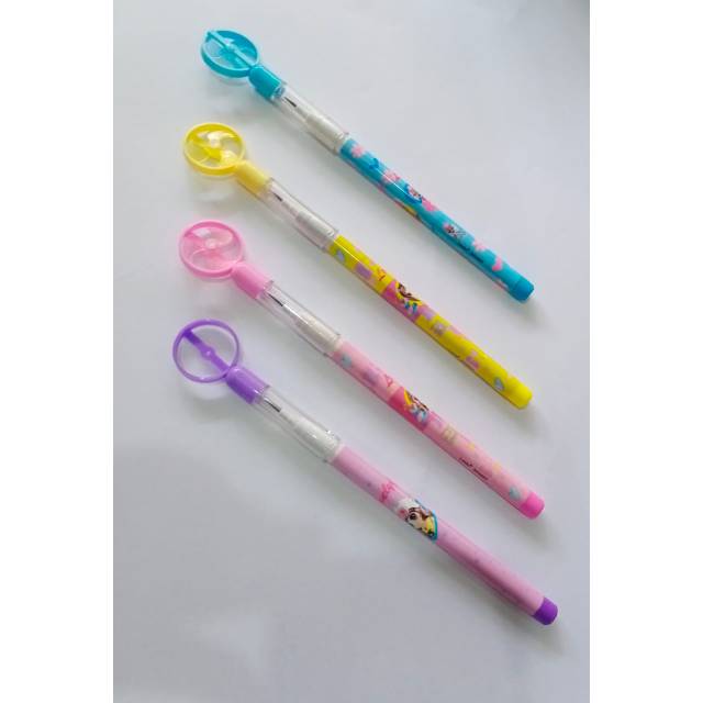 

Pensil Bensia kincir, pensil isi ulang, warna warni, karakter