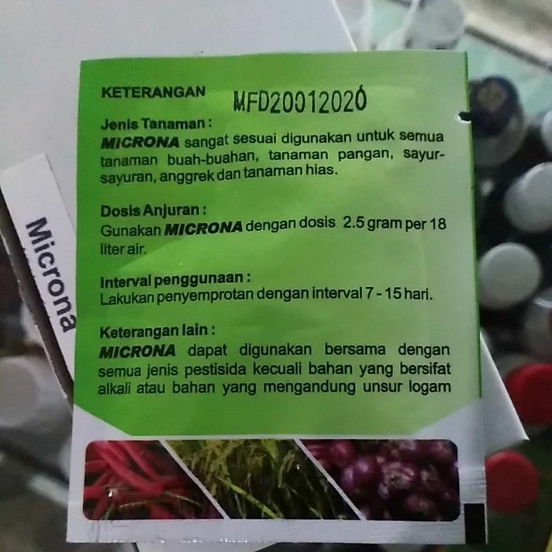 Microna Pupuk Mikro Nutrisi Tanaman Anggrek Tanaman Hias Tanaman Buah Sayur Shopee Indonesia