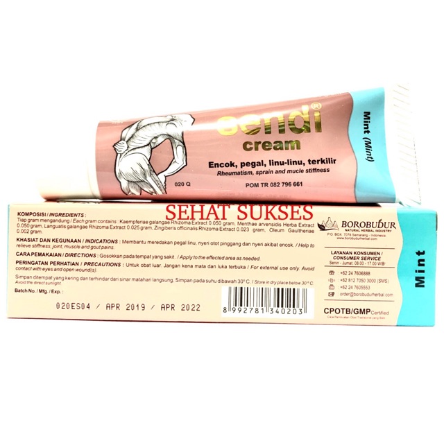 SENDI CREAM PLUS MINT