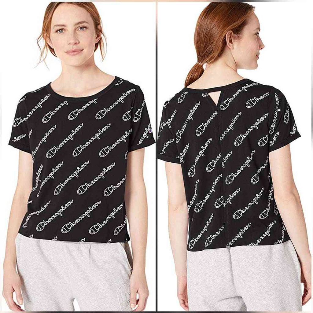 black champion shirt womens