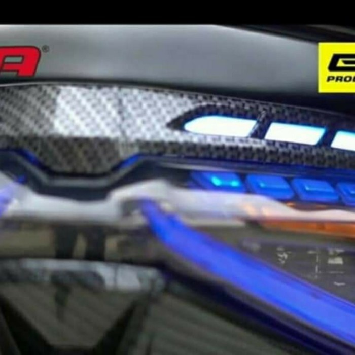 Ducktail New Nmax 2020 Carbon NEMO Sirip Lampu Belakang New Nmax Nemo