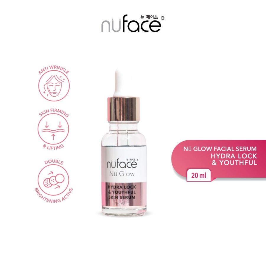 Nuface Nu Glow Liquid Acneprone Care &amp; Liquid Brighten Skin Serum 20 ml