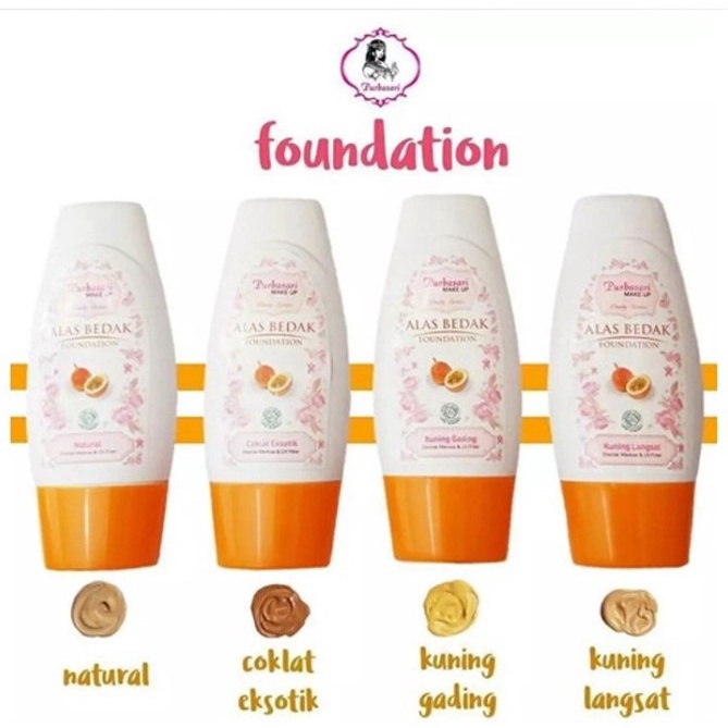 Purbasari Alas Bedak Foundation Make Up Daily Series