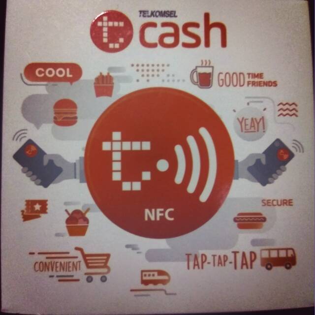 Stiker Tcash Tap