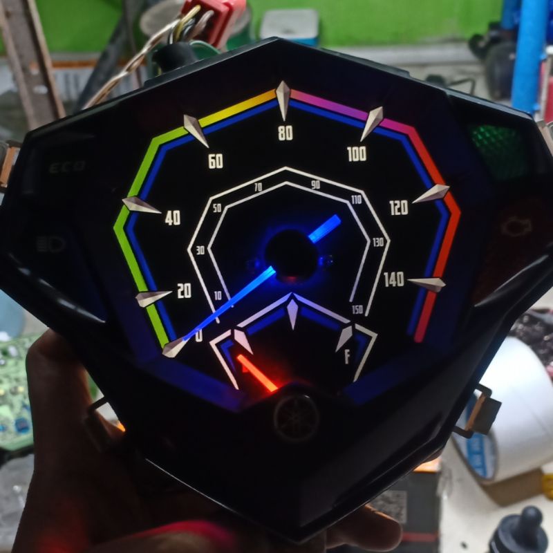 papan panel custom speedometer mio m3