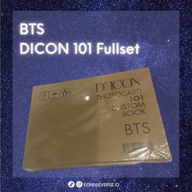 BTS DICON 101 FULLSET