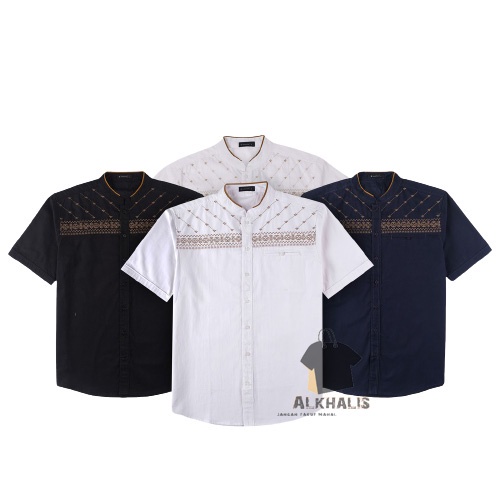 TERBARU BAJU KOKO PRIA LENGAN PENDEK TERMURAH TERLARIS AIDEN