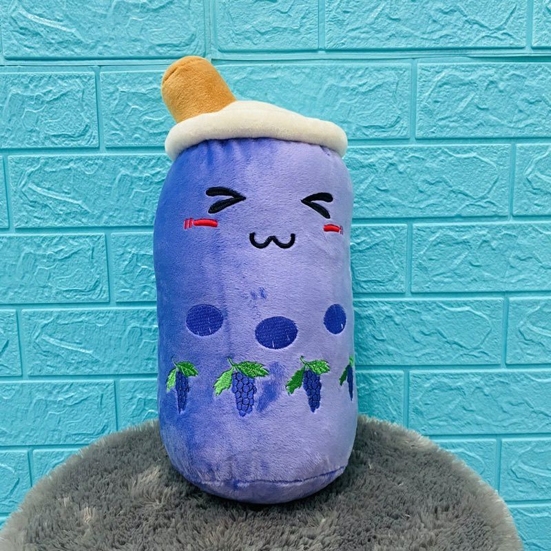 0Boneka Boba Cangkir Milk Tea Bahan Yelvo Tinggi 35cm Berlabel SNI