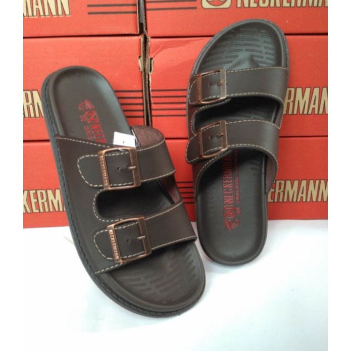 Sandal casual Neckermann Eden 051 Coklat tua original
