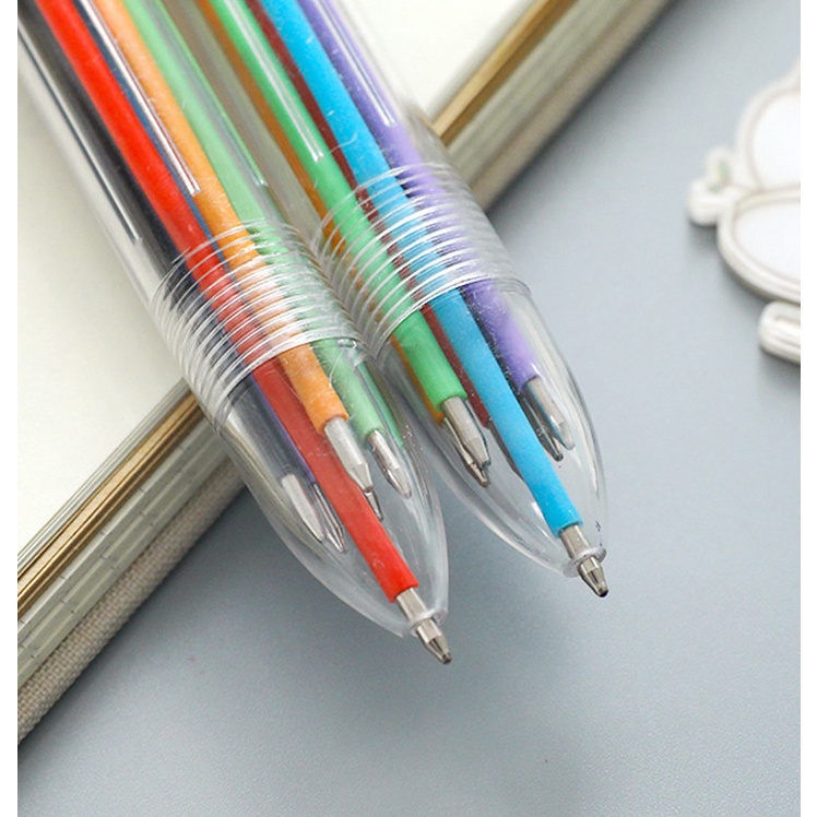

Pulpen 6 Warna Rainbow
