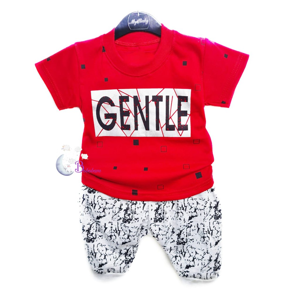 ECER BOBOBAM SETELAN ANAK LAKI-LAKI GENTLE / SETELAN ANAK HARGA BAJU BABY KEREN KECE MURAH GROSIR