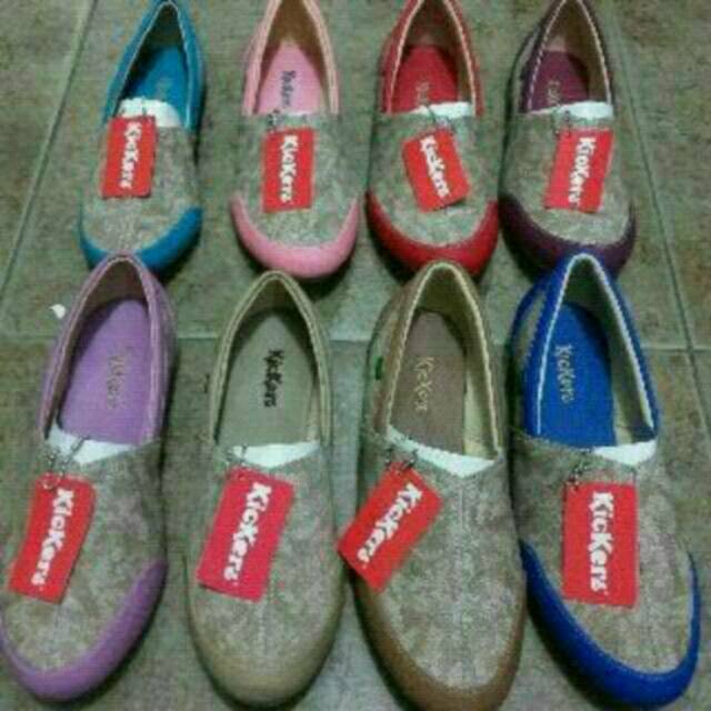 Sepatu kickers Grade ori Sepatu Wanita Sepatu Kerja