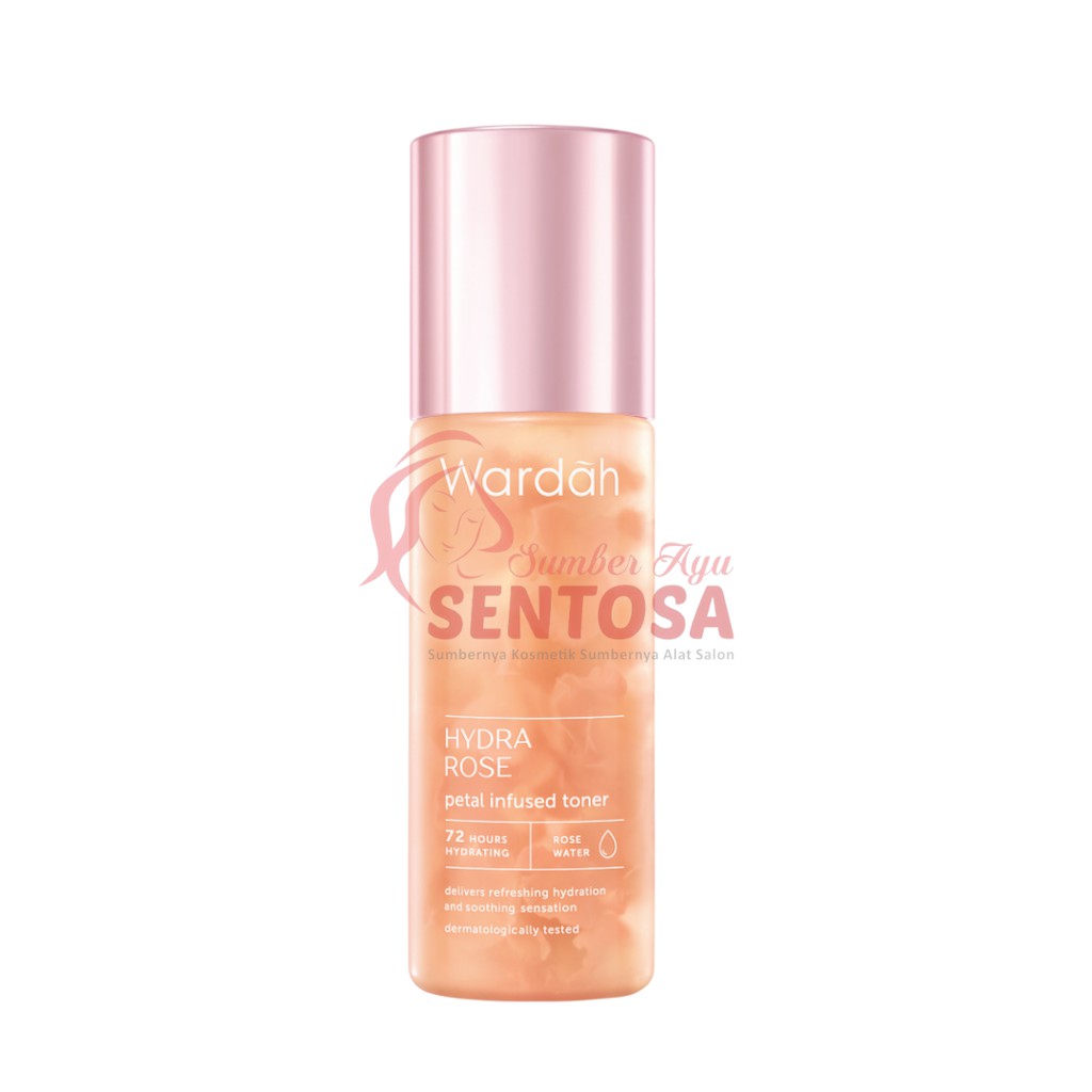 WARDAH HYDRA ROSE PETAL INFUSED TONER 100ML