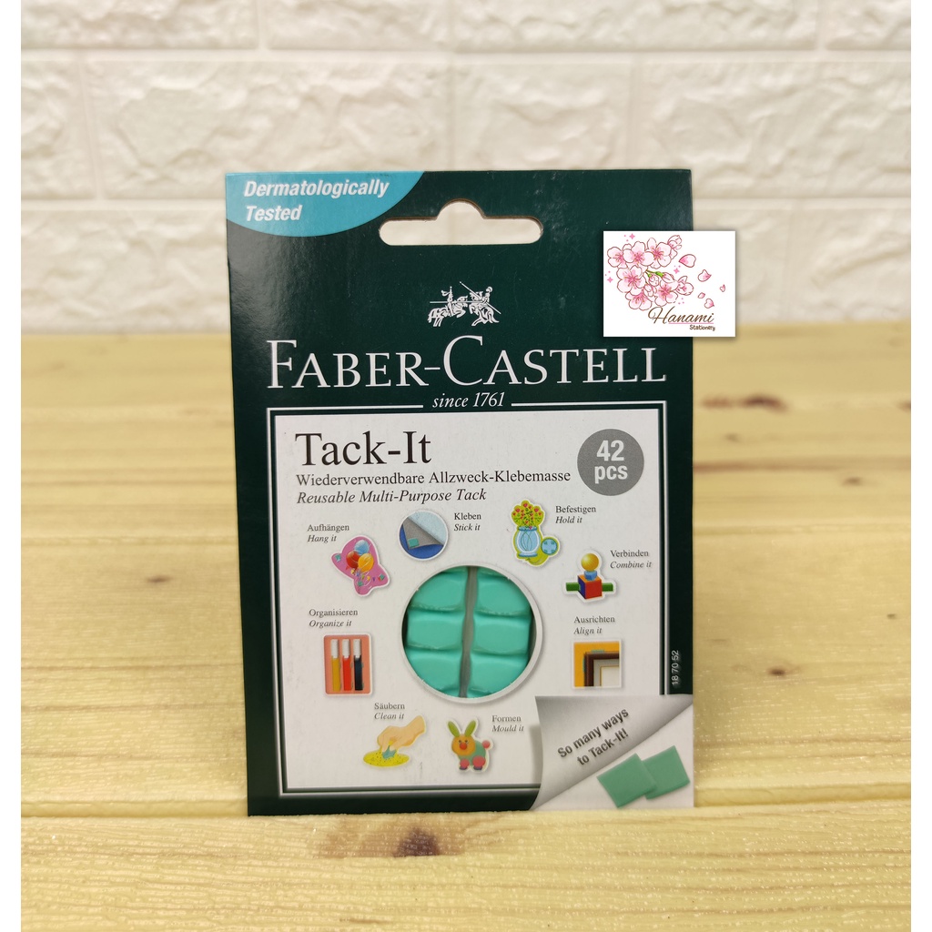 

Faber Castell Tack It - Double Tape - Perekat 2 sisi serbaguna