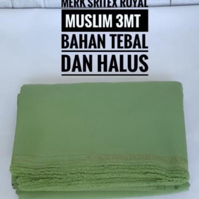 Jual KAIN PSK PERSIT MERK SRITEX ROYAL MUSLIM 3MT Diskon