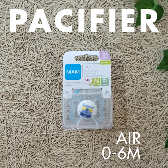 MAM Orthodontic Pacifier Original | Night | Air  Baby Soother Empeng Bayi MAM