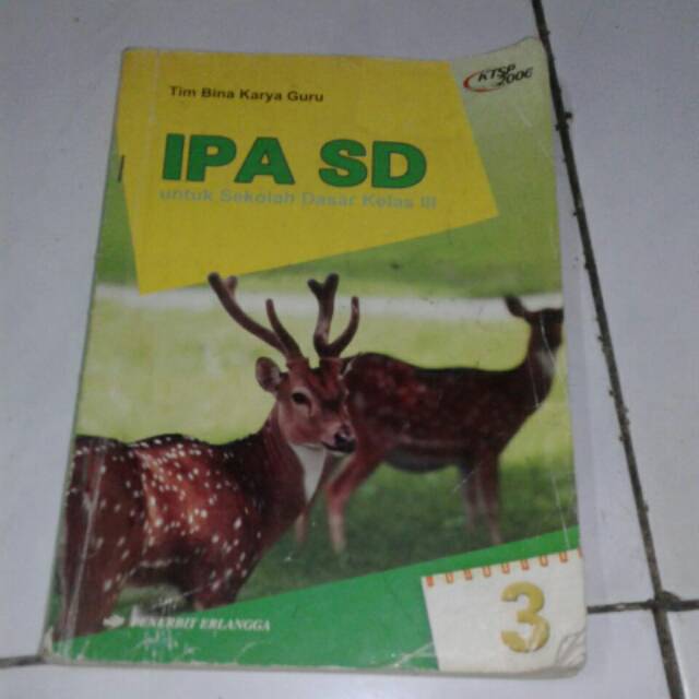 IPA kelas 3 penerbit erlangga ktsp 2006