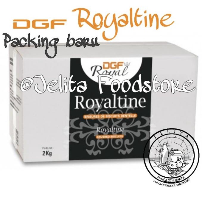 Dgf Royaltine Crushed Biscuit 250Gr (Feuilletine)