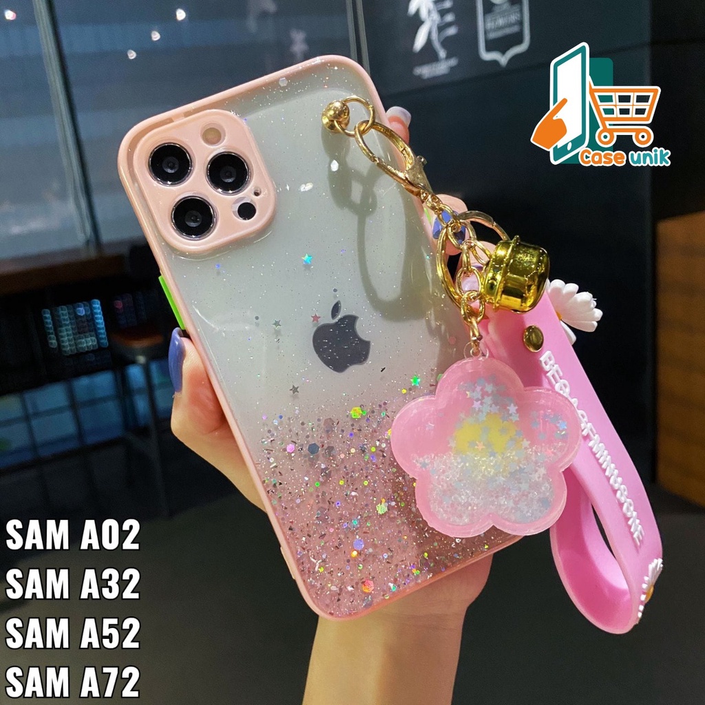 Y014 SOFTCASE FUZE GLITTER PELINDUNG KAMERA SAMSUNG A02 A32 A52 A72 CS4064