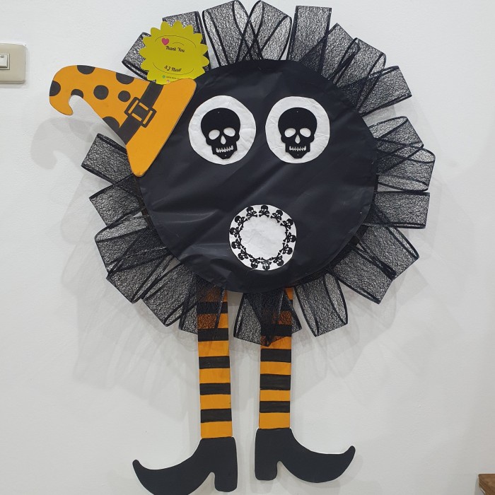 

dekorasi hiasan meja hampers halloween party decoration 7
