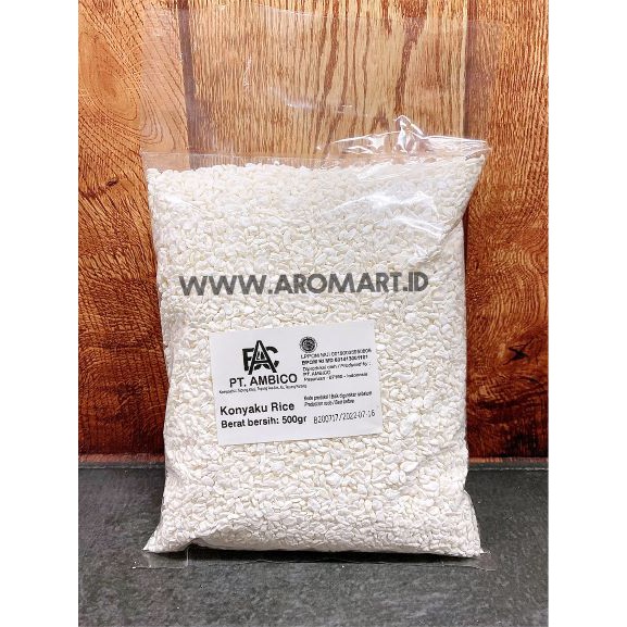 

Beras Shirataki / Konnyaku Rice - 500g