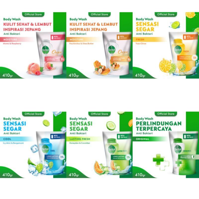 Dettol Body Wash 410ml