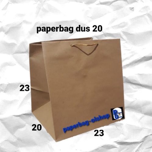 

paperbag box 20 coklat tali rami/kertas (22.21.25)
