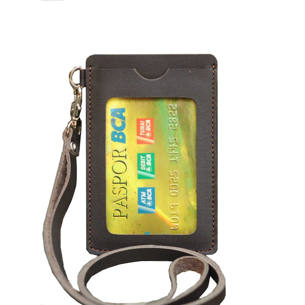 

ID Card Holder Kulit Tempat ID Card Kulit Name Tag Kulit Leather Castle