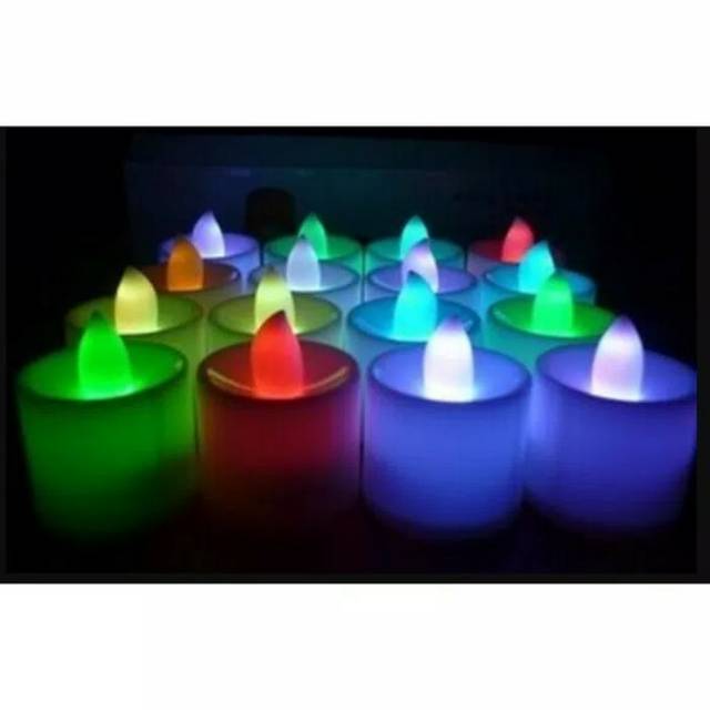 Lilin LED tanpa gelas