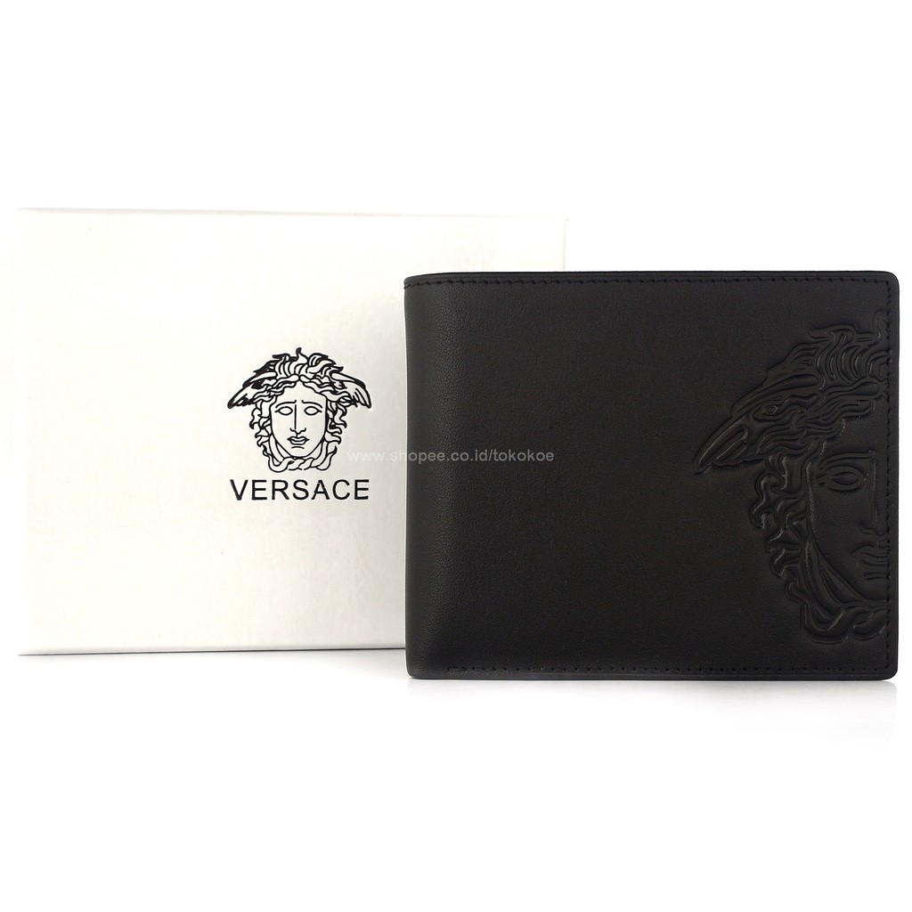 TOKOKOE - Dompet Pria model Tidur bahan Kulit Premium Dompet Lipat - VSC 27-12 Black