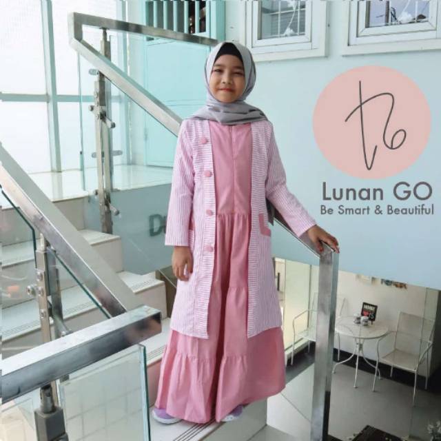 Gamis anak LunanGo ori