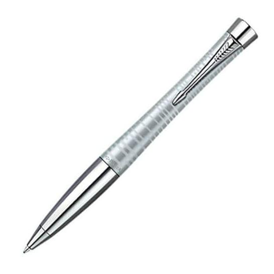 

Pulpen Parker Premium Silver - Blue Pearl Ballpoint
