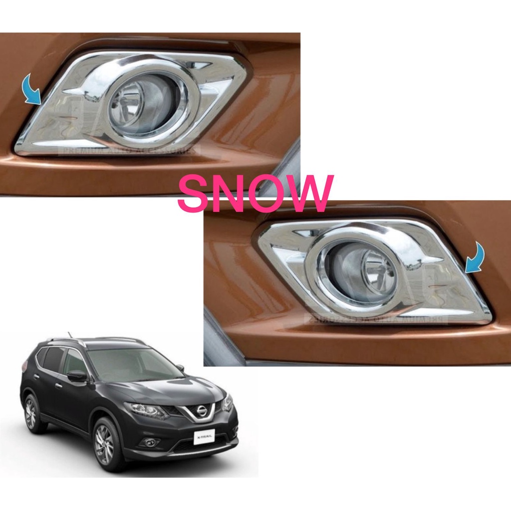 Cover Foglamp All New Xtrail Fog Lamp Chrome