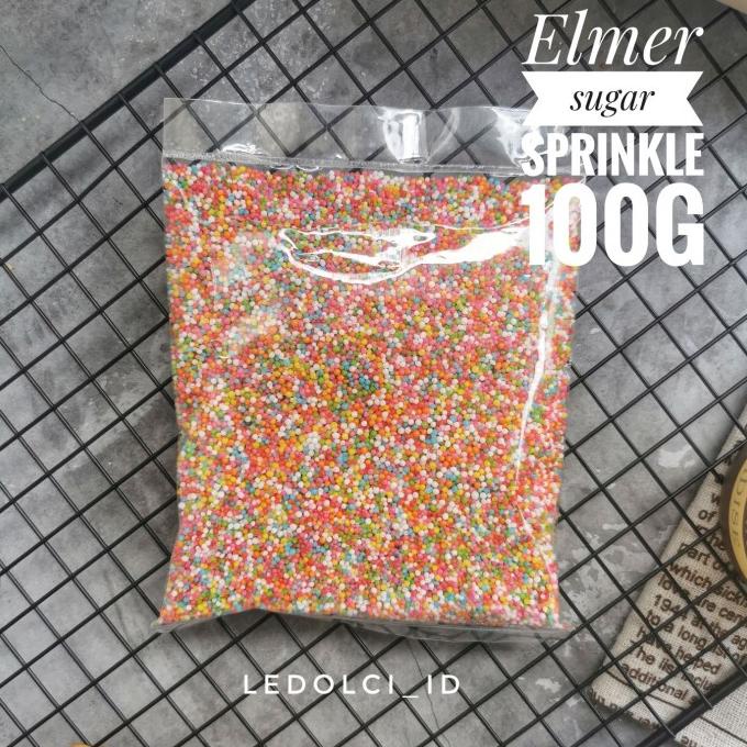 

SUGAR SPRINKLE ELMER KEMASAN 100 GRAM ledolci92 Berkualitas