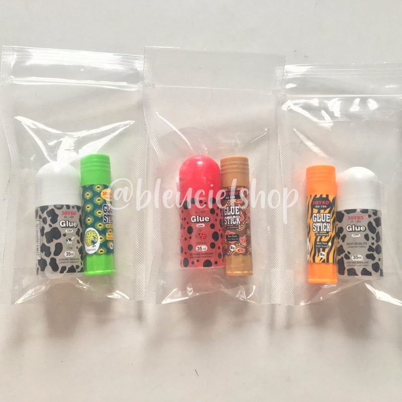 

Lem Kertas Batang dan Cair 1 Set isi 2 Pcs Untuk Sekolah