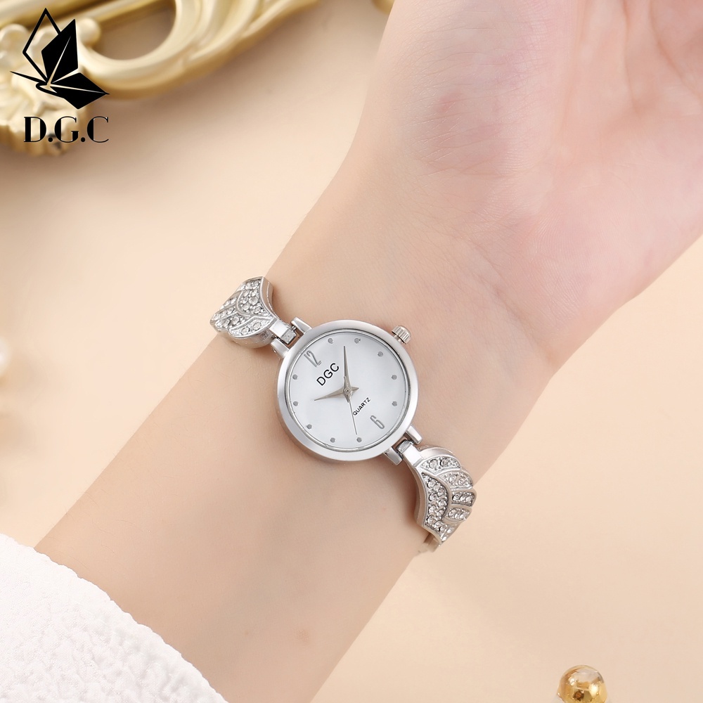 ✅Cod [Ready Stock]Jam Tangan Wanita Fashion Women Steel Band Watch Quartz Watch W239