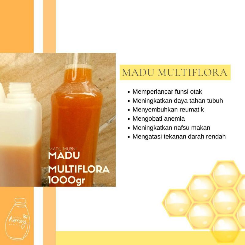 

madu asli multiflora