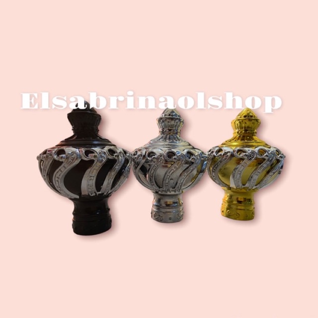 Tutup rel gorden mahkota mewah