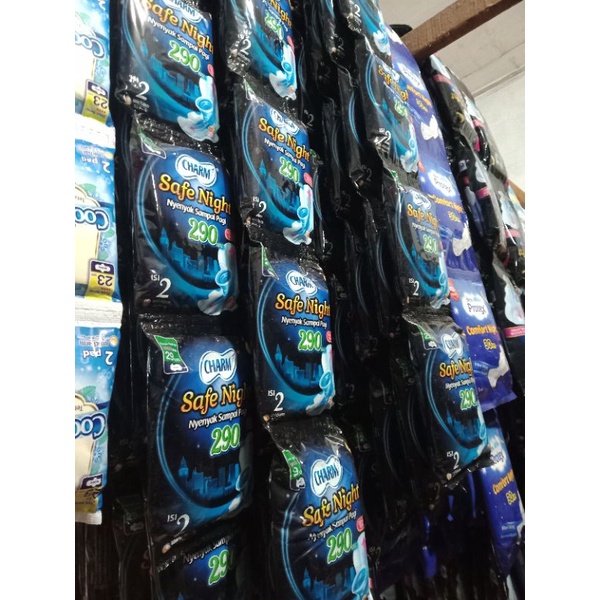 Charm Night Pembalut 10 Sachet