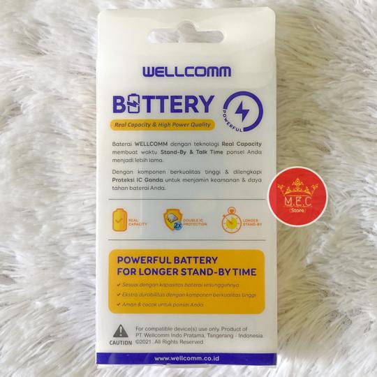 Baterai / Battery Double IC Power Nokia BL-5C / BL5C , BL 5C Original Wellcomm