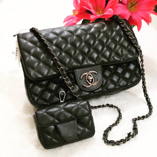 Tas Import Chanel hitam