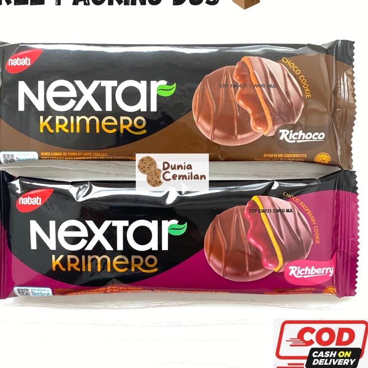 

㊔ [TERMURAH!] Nextar Krimero SATUAN 28gr - Biskuit Chocolate Raspberry Enak Murah GREAT SALES 3591 ⌘