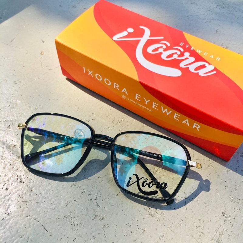 [Best Seller Paket Photocromic] Kacamata Ixoora Chava
