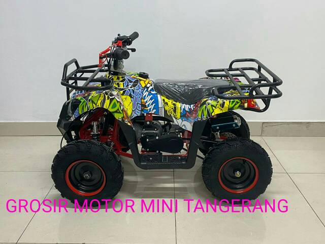 MOTOR ATV LENKA TOURING MESIN 50 CC 2TAK-MOTOR ATV ANAK-MAINAN MOTOR ATV ANAK